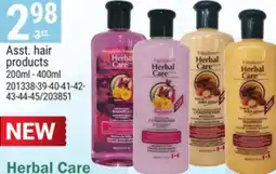 Rossy HERBAL CARE Asst. hair products offer