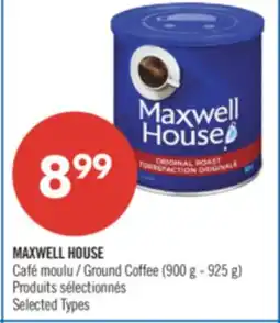 Pharmaprix MAXWELL HOUSE Ground Coffee offer