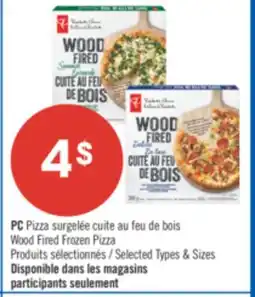 Pharmaprix PC Pizza Wood Fired Frozen Pizza offer