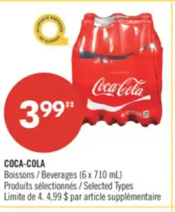 Pharmaprix COCA-COLA Beverages offer