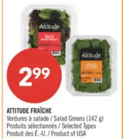 Pharmaprix ATTITUDE FRAÎCHE Salad Greens offer