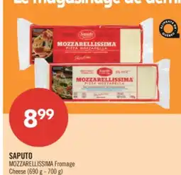 Pharmaprix SAPUTO MOZZARELLISSIMA Cheese offer