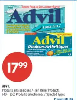 Pharmaprix ADVIL PAIN RELIEF PRODUCTS offer