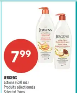 Pharmaprix JERGENS Lotions offer
