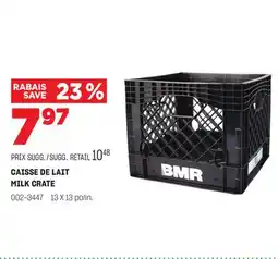 BMR CAISSE DE LAIT offer