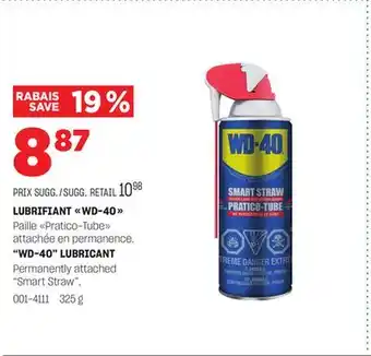 BMR LUBRIFIANT WD-40 offer