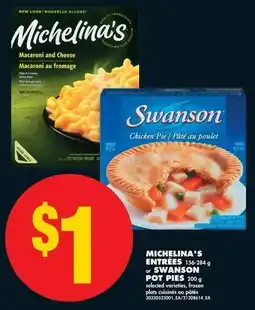 No Frills Michelina's entrées offer