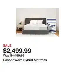 TSC Stores Casper Wave Hybrid Mattress offer