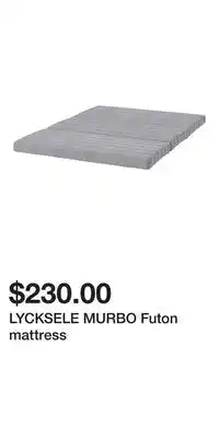 IKEA LYCKSELE MURBO Futon mattress offer