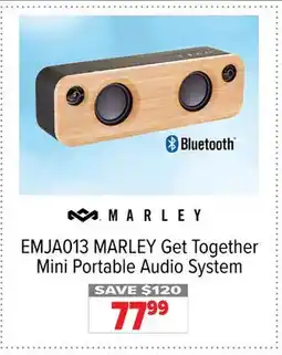 2001 Audio Video MARLEY Get Together Mini Portable Audio System offer