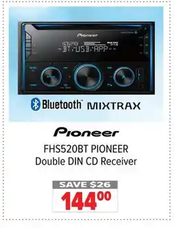 2001 Audio Video PIONEER Double DIN CD Receiver offer
