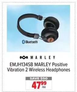 2001 Audio Video MARLEY Positive Vibration 2 Wireless Headphones offer