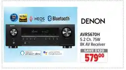 2001 Audio Video DENON 8K AV Receiver offer