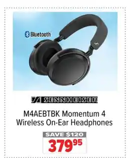 2001 Audio Video SENNHEISER Momentum 4 Wireless On-Ear Headphones offer