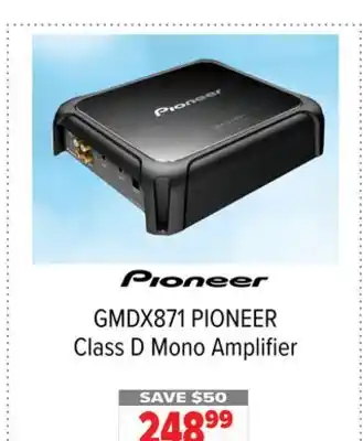 2001 Audio Video PIONEER Class D Mono Amplifier offer