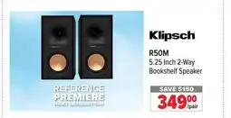 2001 Audio Video Klipsch 5.25 Inch 2-Way Bookshelf Speaker/pair offer