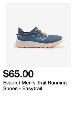 Decathlon Evadict Men's Trail Running Shoes - Easytrail offer