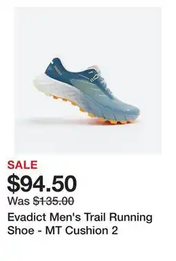 Decathlon Evadict Men's Trail Running Shoe - MT Cushion 2 offer