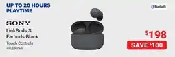 Visions Electronics Sony LinkBuds S Earbuds Black offer