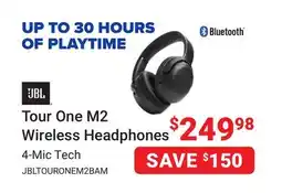 Visions Electronics JBL Tour One M2 Wireless Headphones offer