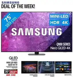 SAMSUNG QUANTUM MATRIX TECHNOLOGY PRO QUANTUM 8K NEURAL PROCESSOR INFINITY DISPLAY