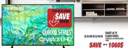 Centre Hi-Fi SAMSUNG SMART 4K TV CU8000 SERIES 50 offer
