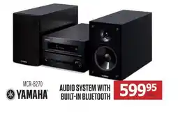 Centre Hi-Fi YAMAHA AUDIO SYSTEM WITH BUILT-IN BLUETOOTH offer