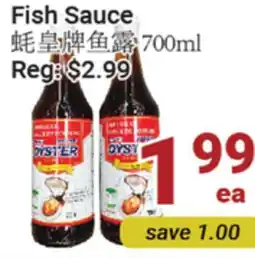 Oceans Fresh Food Market Fish Sauce offer