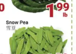 Oceans Fresh Food Market Snow pea offer