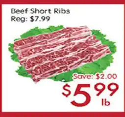 Sunny Food Mart Beef Short Ribs offer