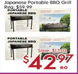 Sunny Food Mart Japanese Portable BBQ Grill offer