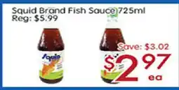 Sunny Food Mart Squid Brand Fish Sauce offer