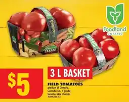 No Frills Field tomatoes offer