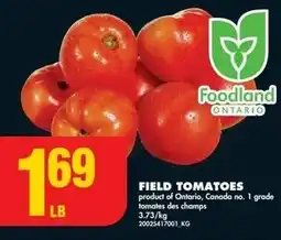 No Frills Field Tomatoes offer