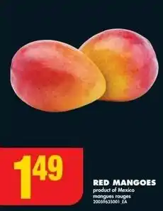 No Frills Red mangoes offer