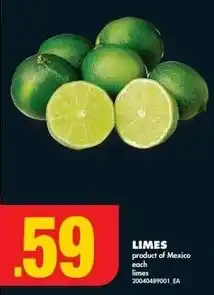 No Frills Limes offer