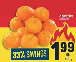 Marché Adonis CLEMENTINES offer