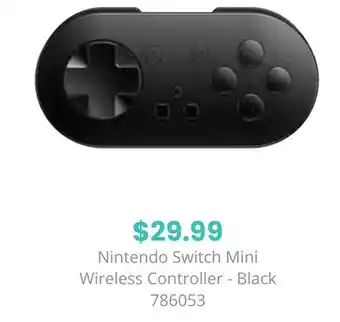 GameStop Nintendo Switch Mini Wireless Controller-Black offer