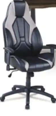 Leon's Zane Office Chair - Black and Grey offer