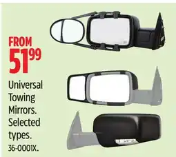 Canadian Tire K-Source Universal Towing Mirrors offer