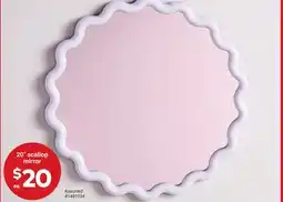 Giant Tiger 20 scallop mirror offer