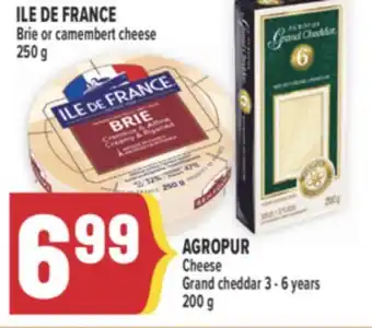 Marché Adonis ILE DE FRANCE Brie or camembert cheese offer