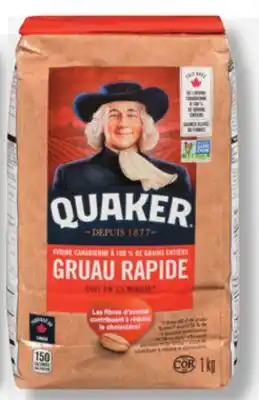 IGA QUAKER OATMEAL offer