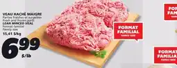 IGA LEAN MINCED VEAL offer
