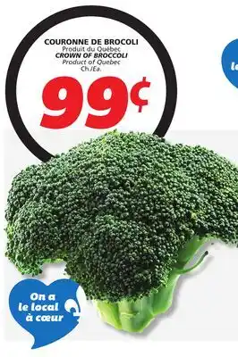 IGA CROWN OF BROCCOLI offer