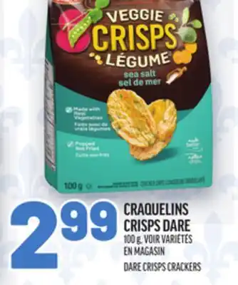 Metro CRAQUELINS CRISPS DARE | DARE CRISPS CRACKERS offer