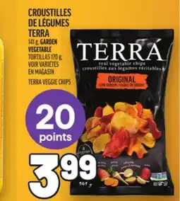 Metro CROUSTILLES DE LÉGUMES TERRA | TERRA VEGGIE CHIPS offer