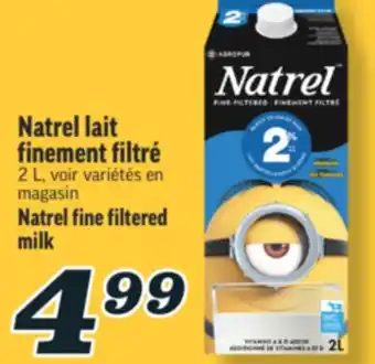 Marché Richelieu NATREL LAIT FINEMENT FILTRÉ | NATREL FINE FILTERED MILK offer