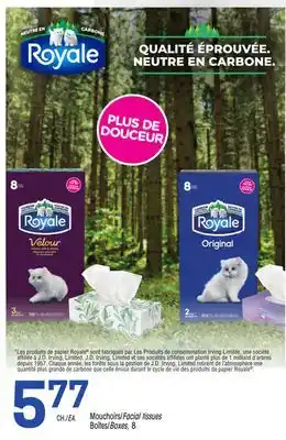 Uniprix ROYALE Mouchoirs/Facial tissues offer