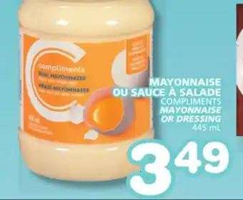 Marches Tradition COMPLIMENTS MAYONNAISE OR DRESSING offer